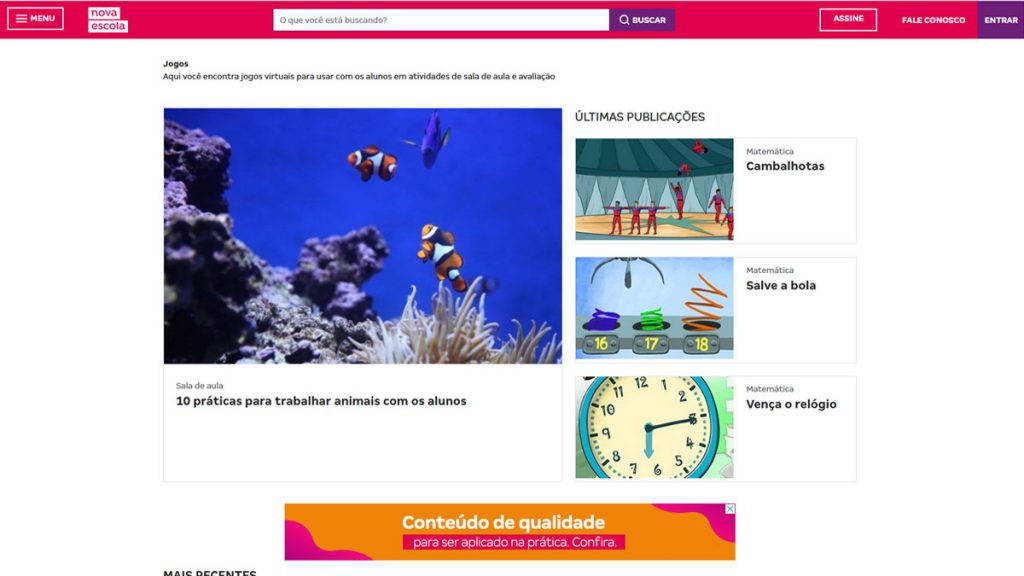 Jogos educativos online: conheça 6 sites!