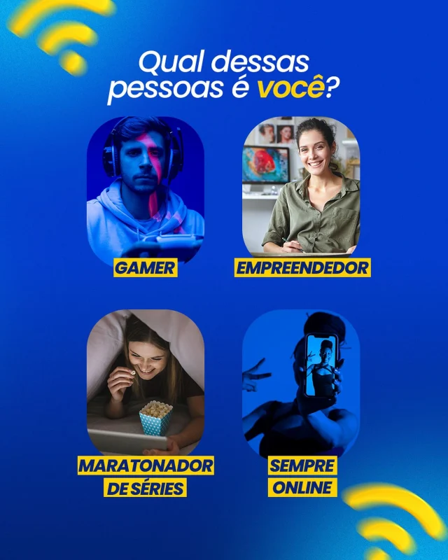 Seja qual for seu perfil, a gente tem um plano ideal para sua rotina! 💙🚀🛜 #grupodigitalnet
