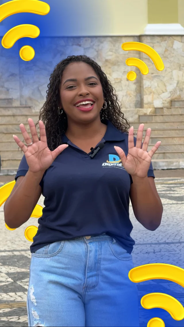 Conte com a gente para se conectar na velocidade das emoções! 💙🚀🛜