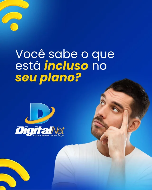 🔍 Você contratou a internet... mas sabe TUDO o que está incluso no seu plano ultrafibra? Vem que a gente te mostra! Na Digital Net você tem: ⠀ ➡️ Velocidade REAL ➡️ Suporte técnico rápido e humanizado ➡️ Instalação com equipe própria ➡️ Equipamento moderno incluso nos planos de 200 mb até 800 mb! ➡️ DIGITV para você aproveitar o melhor do entretenimento! ⠀ 📲 Tem alguma dúvida? Entre em contato conosco pelo link da bio ou pelo número 0800 025 8354 (RJ / MG) e 0800 024 0235 (ES). #InternetDeQualidade #DigitalNet